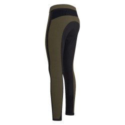 Pantalon d'équitation Euro-Star Onyx FullGrip Olive Vert