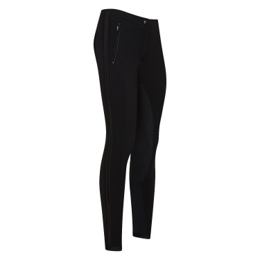 Pantalon d'équitation Euro-Star Wondershape FullGrip Noir