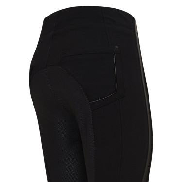 Pantalon d'équitation Euro-Star Wondershape FullGrip Noir
