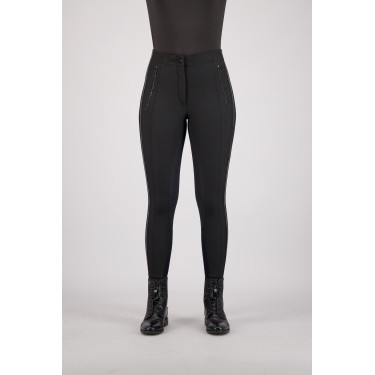 Pantalon d'équitation Euro-Star Wondershape FullGrip Noir