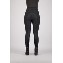 Pantalon d'équitation Euro-Star Wondershape FullGrip Noir
