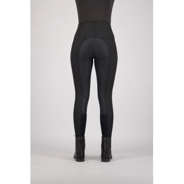 Pantalon d'équitation Euro-Star Wondershape FullGrip Noir