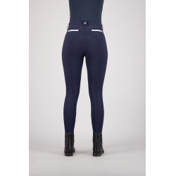 Pantalon d'équitation Euro-Star Arista Fabric Knee Bleu marine