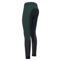 Rijbroek Euro-Star Airflow 2.0 FullGrip Euro-Star Dames Groene zadeldekken / zwart