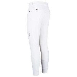 Pantalon d'équitation Euro-Star Camillo FullGrip homme Blanc