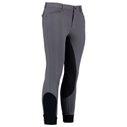 Pantalon d'équitation Euro-Star Camillo FullGrip homme Titanium Gris Pantalon d'équitation Euro-Star Camillo FullGrip homme Titanium Gris