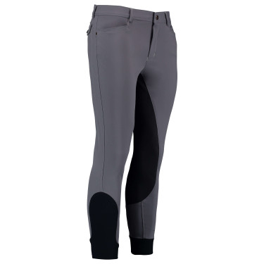Pantalon d'équitation Euro-Star Camillo FullGrip homme Titanium Gris Pantalon d'équitation Euro-Star Camillo FullGrip homme Titanium Gris