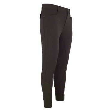 Pantalon d'équitation Euro-Star Camillo FullGrip homme Mocca Marron