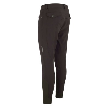 Pantalon d'équitation Euro-Star Camillo FullGrip homme Mocca Marron