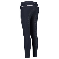 Pantalon d'équitation Euro-Star Arista FullGrip enfant Bleu marine