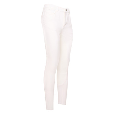 Pantalon d'équitation Euro-Star Acer FullGrip homme Blanc