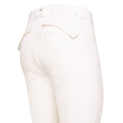 Pantalon d'équitation Euro-Star Acer FullGrip homme Blanc Pantalon d'équitation Euro-Star Acer FullGrip homme Blanc