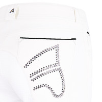 Pantalon d'équitation Euro-Star Indigo Diamond FullGrip Euro-Star sential Blanc