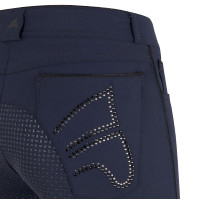 Pantalon d'équitation Euro-Star Indigo Diamond FullGrip Euro-Star sential Bleu marine