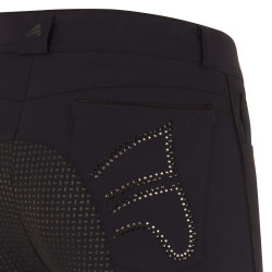Pantalon d'équitation Euro-Star Indigo Diamond FullGrip Euro-Star sential Noir