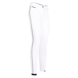 Pantalon d'equitation Euro-Star Indigo Diamond Full Blanc