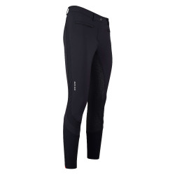 Pantalon d'equitation Euro-Star Bess FullGrip Advanced Euro-Star Femm Meteorite Noir