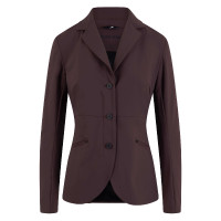 Wedstrijdjas Euro-Star Jackie Premium Pruim perfect Bordeaux