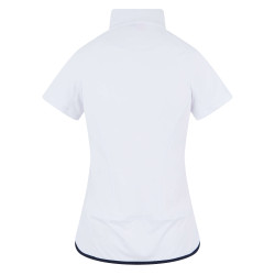 Polo de concours Euro-Star Saphie Blanc