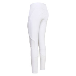 Legging d'equitation Euro-Star Flying Figure FullGrip Blanc