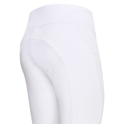 Legging d'equitation Euro-Star Flying Figure FullGrip Blanc