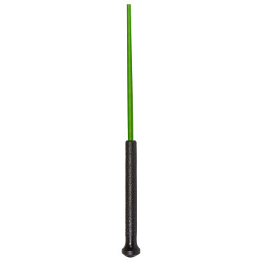 Cravache nylon Imperial Riding Economic manche caoutchouc Néon vert Cravache nylon Imperial Riding Economic manche caoutchouc Néon vert
