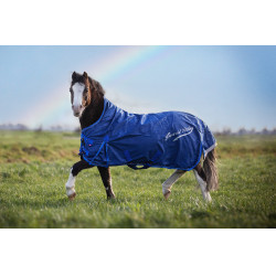 Couverture de paddock Imperial Riding Super-dry 100gr Bleu marine Couverture de paddock Imperial Riding Super-dry 100gr Bleu marine