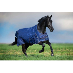 Couverture de paddock Imperial Riding Super-dry 400gr Bleu marine Couverture de paddock Imperial Riding Super-dry 400gr Bleu marine