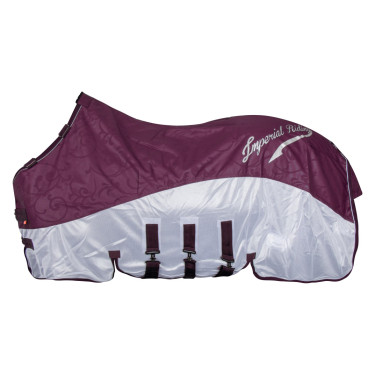 Couverture anti-mouches et pluie Imperial Riding Super-dry Bordeaux