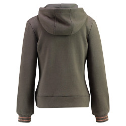 Hoodie Imperial Riding Belle Star kids Donker olijf Groen