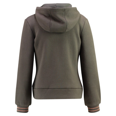 Hoodie Imperial Riding Belle Star kids Donker olijf Groen