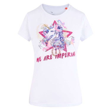 Grappig T-shirt Imperial Riding Happy Unicorn Grappig T-shirt Imperial Riding Happy Unicorn