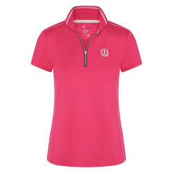 Polo Tech Imperial Riding Ruby Rose brillante Polo Tech Imperial Riding Ruby Rose brillante