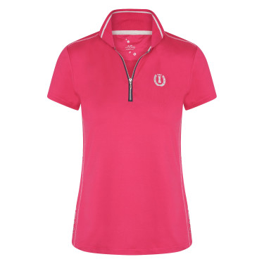 Polo Tech Imperial Riding Ruby Rose brillante Polo Tech Imperial Riding Ruby Rose brillante