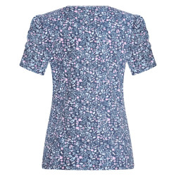 T-shirt Imperial Riding Strike a pose Flower Marine BGA Blauw