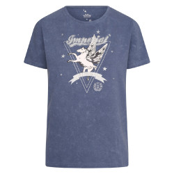 T-shirt Imperial Riding Blossom Bleu marine T-shirt Imperial Riding Blossom Bleu marine