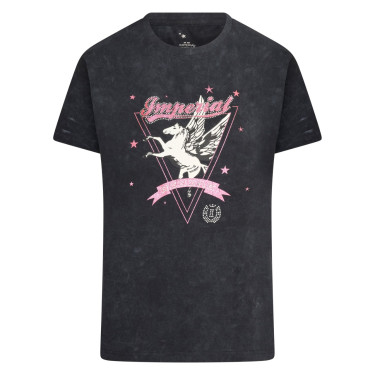 T-shirt Imperial Riding Blossom Noir T-shirt Imperial Riding Blossom Noir