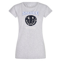 T-shirt Imperial Riding Smiley Stars Bruyère grise T-shirt Imperial Riding Smiley Stars Bruyère grise