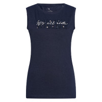 Tanktop Imperial Riding Smiley Stars Marineblauw