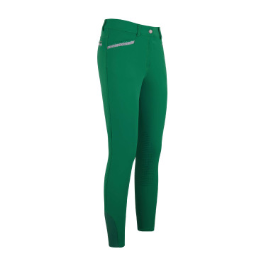 Pantalon d'équitation Imperial Riding El Capone FullGrip Vert forêt