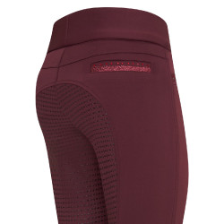 Legging d'équitation Imperial Riding El Capone FullGrip Bordeaux Legging d'équitation Imperial Riding El Capone FullGrip Bordeaux