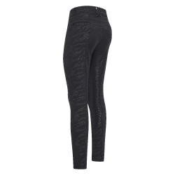 Pantalon d'équitation Imperial Riding El Capone AOP FullGrip Zèbre noir
