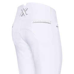 Pantalon d'équitation Imperial Riding El Capone high waist FullGrip Blanc