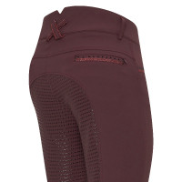 Pantalon d'équitation Imperial Riding El Capone high waist FullGrip Rouge tango Pantalon d'équitation Imperial Riding El Capone high waist FullGrip Rouge tango