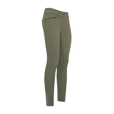 Rijbroek Imperial Riding El Capone high waist FullGrip Leger Groen