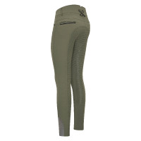 Pantalon d'équitation Imperial Riding El Capone high waist FullGrip Armée Kaki