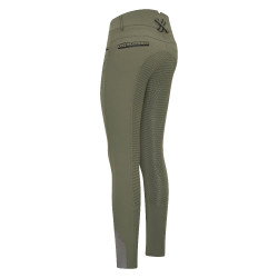 Pantalon d'équitation Imperial Riding El Capone high waist FullGrip Armée Kaki