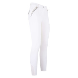 Pantalon d'équitation Imperial Riding Personal Choice FullGrip Blanc
