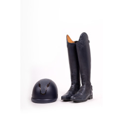 Bottes d'équitation Imperial Riding Olania Longue/Large Marine / fleur Bleu Bottes d'équitation Imperial Riding Olania Longue/Large Marine / fleur Bleu