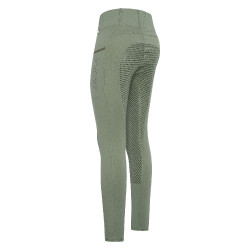Legging d'équitation HV Polo Luci FullGrip Oil vert